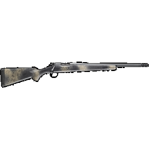 Bergara Rifles B14LM511CF B-14 Ridge Carbon Wilderness 300 Win Mag 3+1 24" Carbon Fiber Wrapped Barrel, Gray Cerakote Steel Receiver, SoftTouch Woodland Camo Fixed American Style Stock, Right Hand