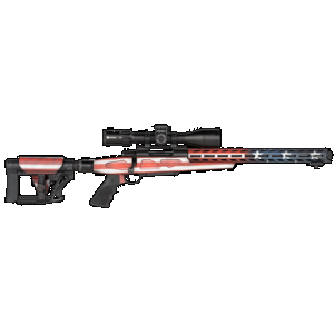 Howa M1500 Gen 2 American Flag Chassis Rifle 308 Win. 16.25 in. American Flag Package