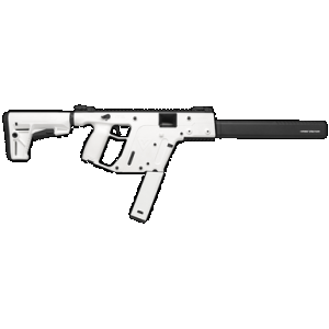 Kriss USA KV45CAP20 Vector CRB G2 45 ACP 30+1 16" Black Nitride Threaded Barrel, Alpine Cerakote Picatinny Rail Aluminum Receiver, Alpine White Synthetic 6 Position Stock Alpine Polymer Grip