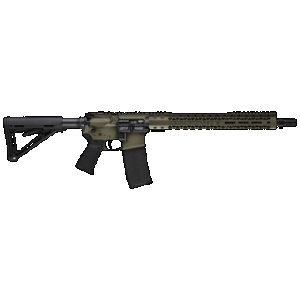 Black Rain Ordnance Spec+ We The People Rifle 5.56 16 in. Bazooka Green Battleworn