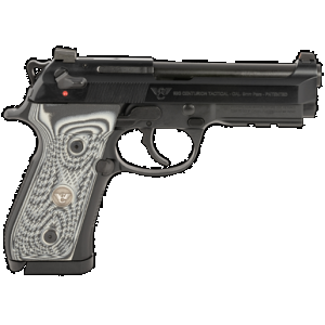 Wilson Combat 92G Centurion 9mm Luger 4.3" 17/20 Rounds Gray/Black G10 Grips
