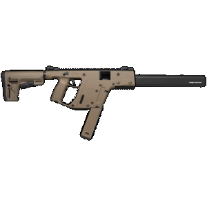 Kriss USA KV90CFD20 Vector CRB G2 9mm Luger 40+1 16" Black Nitride Threaded Barrel, Flat Dark Earth Picatinny Rail Aluminum Receiver, FDE Synthetic 6 Position Stock & Polymer Grip