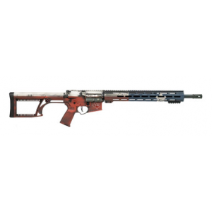 Alex Pro Firearms Hunter 2.0 Texas Edition, 6.8mm Remington SPC, 18in. Barrel, 24rd, MBA-2 Stock, Magpul MOE Grip, CMC Trigger, Texas Flag - Camo