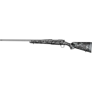 Christensen Arms 8010107800 Mesa FFT 7mm Rem Mag 3+1 22" Threaded Barrel, Tungsten Gray Cerakote, Black with Gray Webbing Stock
