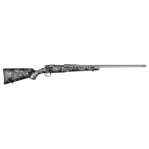 Christensen Arms 8010108400 Mesa FFT 300 Win Mag 3+1 22" Threaded Barrel, Tungsten Gray Cerakote, Black with Gray Webbing Stock