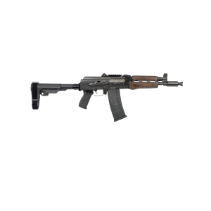 Zastava Arms Zastava ZPAP85 Alpha 5.56 NATO 10 Inch 30 Rounds Stained Wood Handguard - $1436.33 at Shooting Surplus