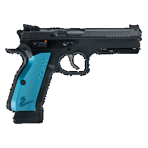 CZ Shadow 2 Pistol - Black | 9mm | 4.89" Barrel | 19rd | Optics-Ready | Blue Grips