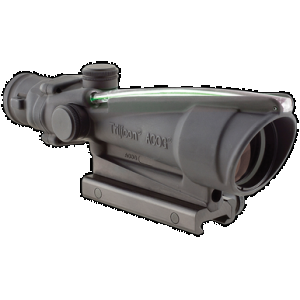 Trijicon 100149 ACOG Black Hardcoat Anodized 3.5x35mm Illuminated Green Chevron .223/5.56 BDC Reticle