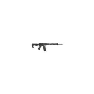 FosTech Tech-15 Stryker AR15 Rifle - Black | 5.56NATO | 16" Barrel | Mach-2 13" M-LOK Rail | FosTech Tomahawk Stock | Installed Echo AR-II Trigger