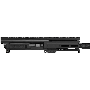 CMMG 94B6829AB Dissent 9mm Luger 6.50", Left Side Charging Handle, Armor Black, OEM Zeroed Linear Comp, 4.60" M-LOK Handguard for AR-Platform, Picatinny End Plate
