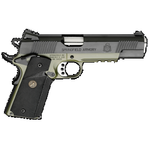 Springfield Armory 1911 Loaded Operator 45 ACP 5 Inch 7 Round OD Green Armory Kote