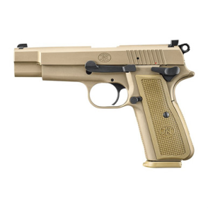 FN High Power 9mm Luger 4.7" 17 Rounds Flat Dark Earth PVD Finish