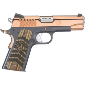 RUGER Sr1911 9mm, 4.25in. Barrel, 9rd - Gold (6768)