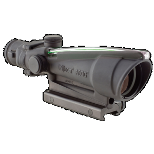 Trijicon 100163 ACOG Black Hardcoat Anodized 3.5x 35mm Illuminated Green Crosshair .223/5.56 BDC Reticle