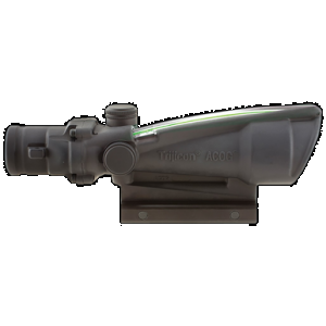 Trijicon 100156 ACOG Black Hardcoat Anodized 3.5x35mm Illuminated Green Horseshoe .223/5.56 BDC Reticle