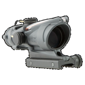Trijicon 100308 ACOG Sniper Gray 4x 32mm Illuminated Red Chevron .223/5.56 BDC Reticle