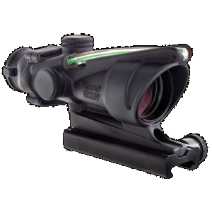 Trijicon 100209 ACOG Black Hardcoat Anodized 4x32mm Illuminated Green Crosshair .223/5.56 BDC Reticle