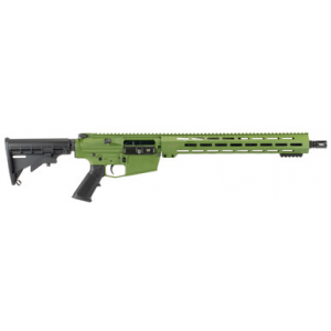 Alex Pro Firearms Guardian 308 Winchester, 16in. Barrel, 20rd, Mil-spec A2 Grip & M4 Stock - Green