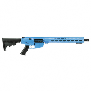 Alex Pro Firearms Guardian 308 Winchester, 16in. Barrel, 20rd, Mil-spec A2 Grip & M4 Stock. Polar - Blue