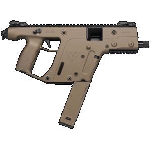 KRISS Usa Kv90pfd20 Vector Sdp G2 9mm Luger 40+1 5.50" Black Nitride Threaded Barrel, Flat Dark Earth Picatinny Rail Top & Bottom, Qd Sling Swivel