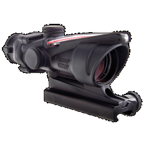 Trijicon 100233 ACOG Black Hardcoat Anodized 4x32mm Illuminated Red Crosshair .223/5.56 BDC Reticle