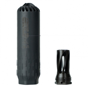 HUXWRX Flow 556K Suppressor 5.56 Stainless Full-Auto Rated