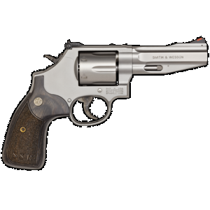 SMITH & Wesson Pro Model 686 Ssr 38 Special +p 4" 6rd Matte Silver Stainless Steel
