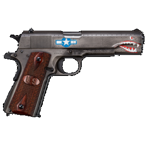Auto Ordnance 1911 WW2 Squadron, 45ACP, 5in. Barrel, 7rd - Gray (1911BKOWC3)