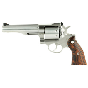 Ruger Redhawk 357 Magnum 5.5 Inch 8 Rounds Satin Stainless Hardwood Grip