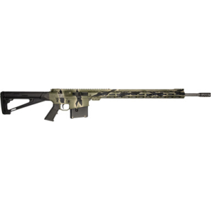 Great Lake Firearms GLFA GL10 Rifle 7mm Remington Magnum 24 Inch 5 Rounds Pursuit Green Camo