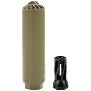 HUXWRX Flow 6K Suppressor 5.56mm FDE with Flash Hider
