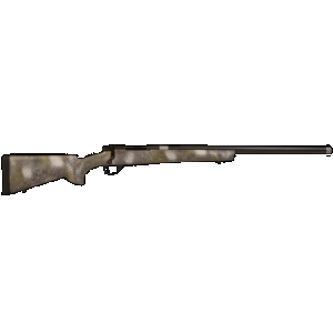 Howa HGCF65CKTS M1500 Hogue 6.5 Creedmoor 5+1 24" Black Carbon Fiber Steel Barrel, Black Steel Receiver, Kratos Camo Hogue OverMolded Synthetic Stock