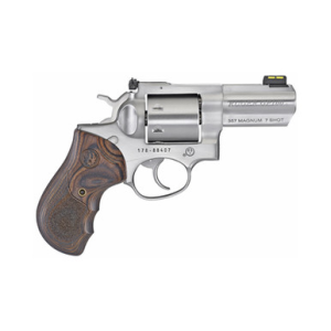 Ruger GP100 357 Magnum 3 Inch 7 Rounds Stainless Steel Satin Finish