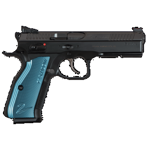 CZ Shadow 2 Pistol - Black | 9mm | 4.89" Barrel | 17rd | Blue Grips