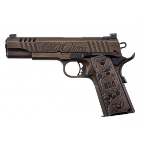 Auto Ordnance 1911 Old Glory, 45ACP, 5in. Barrel, 7rd - Bronze (1911TCAC11N)