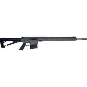 GLFA 300 Win Mag Rifle .300 Win Mag 5rd Magazine 24" 5/8x24 Threaded Barrel Sniper Grey Stainless Steel