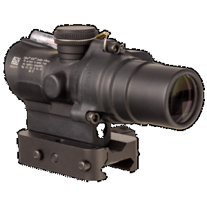 Trijicon 400330 ACOG TA44 Matte Black Anodized 1.5x16mm Illuminated Red Circle w/Dot Reticle