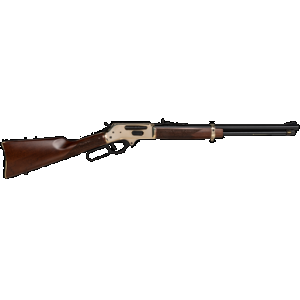 Henry H0243855 Side Gate 38-55 Win 20" 5 Rounds Blued Steel Brass Receiver Walnut
