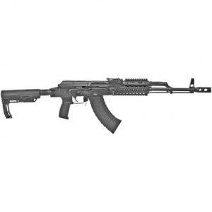 RILEY Defense Rak47 Ak-47 Rifle - Black | 7.62x39 | 16" Barrel | Quad Rail | Mft Stock