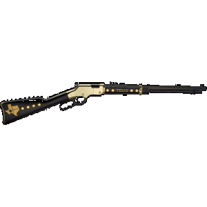 Henry H004TX Golden Boy Texas Tribute 22 Long Rifle 20" 16 Rounds Brasslite Finish