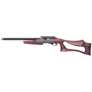 Magnum Research SSER22G SwitchBolt Full Size 22 LR 10+1 17" Black Anodized Carbon Steel/Threaded Barrel, Black Integral Scope Base Receiver, Red Fixed Thumbhole Stock,