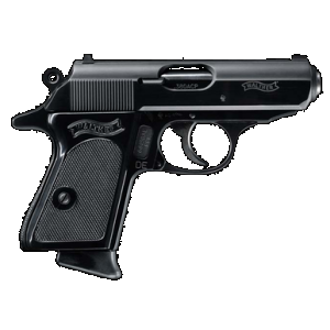 Walther PPK/S Pistol 380 ACP 3.3 in. Black 7 rd.