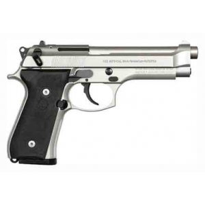 Beretta 92FS 9mm 4.9" 15-Round Stainless Finish Left Hand