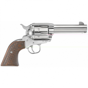 Ruger Vaquero 45 Long Colt, 4.62in. Barrel, 6rd - Stainless (5158)