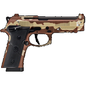 Beretta 92XI SAO 9mm 4.7 inch 15 Rounds Camo Cerakote Optics Ready