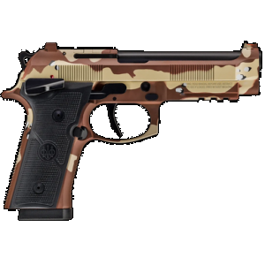 Beretta 92XI SAO 9mm 4.7 inch 18 Rounds Camo Cerakote Optics Ready