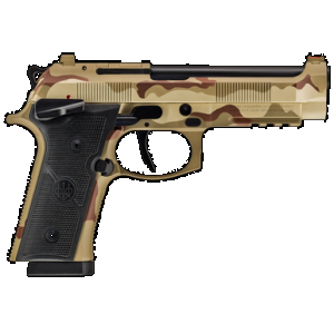 Beretta 92XI SAO 9mm 4.7" 18 Rounds Camo Cerakote Optics Ready