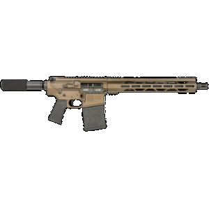 Diamondback DB1222C071 DB10 308 Win 20+1 13.50", Midnight Bronze, Carbon Lower, 9" M-LOK Handguard, Black Padded Buffer Tube/Magpul Grip