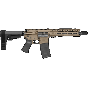 Diamondback DB1916K061 DB15 5.56 NATO 30+1 10" Flat Dark Earth Cerakote Heavy Barrel 9" M-LOK Handguard 7075-T6 Aluminum SBA3 Brace Magpul MOE Grip