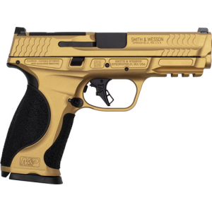 Smith & Wesson M&P9 M2.0 Metal 9mm 4.25in 17rd Gold Cerakote